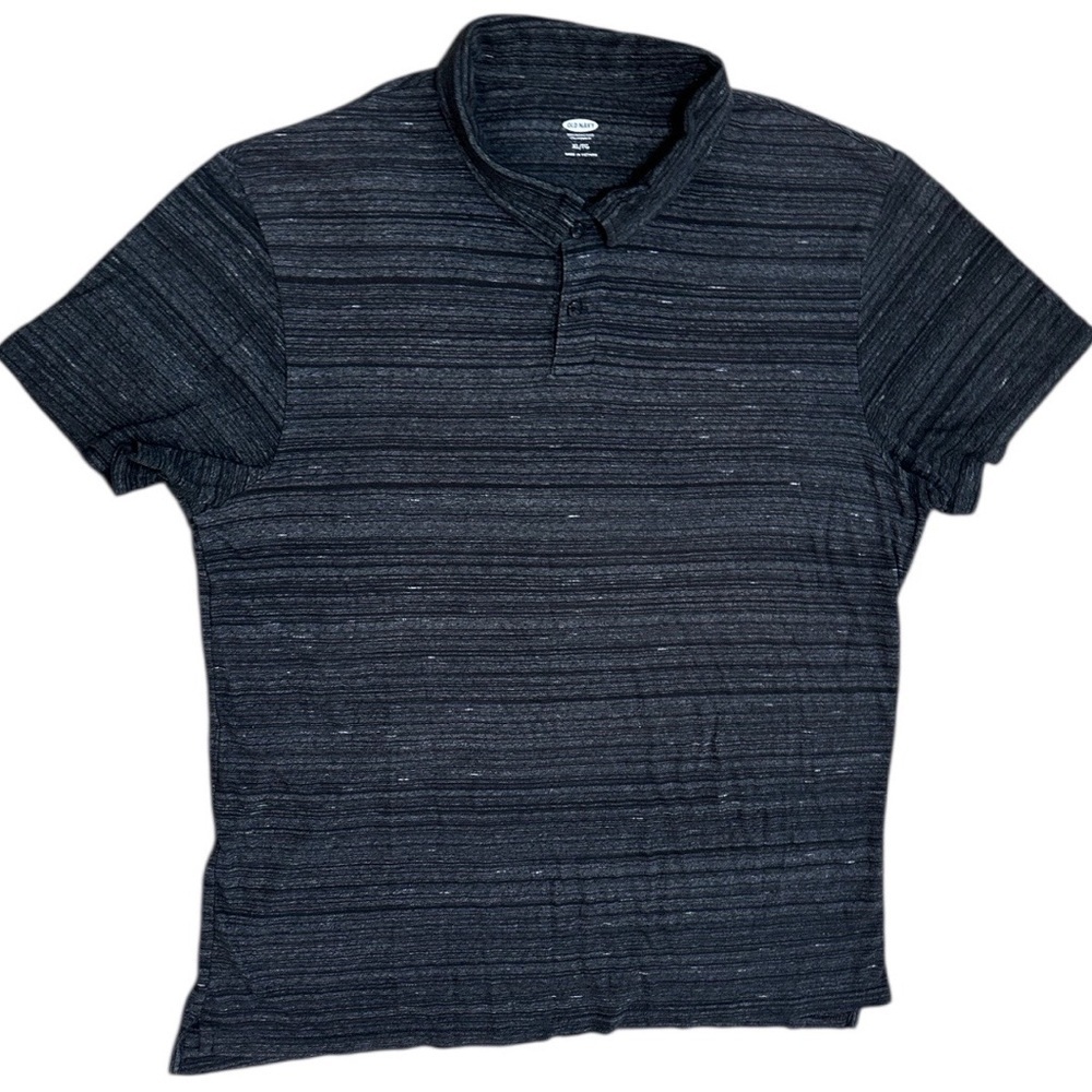 Men's Black Striped Shirt